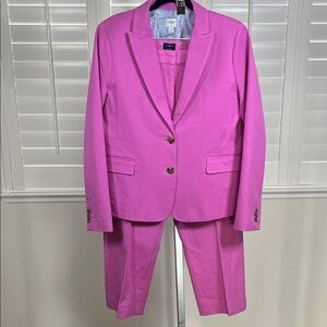 J.Crew Pink Blazer and nwt Kallie Pant set Legally Blonde Barbie Pink